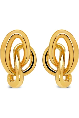 Oscar de la Renta O Knot earrings