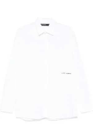 Karl Lagerfeld Logo-appliqué shirt