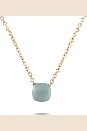 Pomellato 18K rose Nudo gemstone necklace PO24-041525