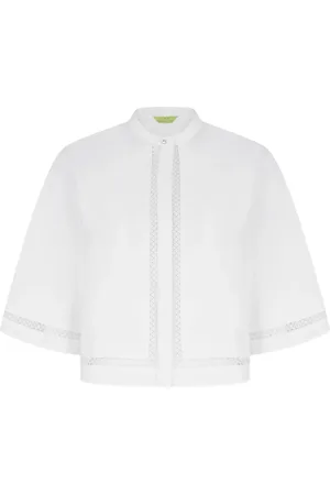 SHANGHAI TANG Cotton-blend shirt