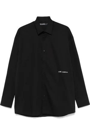 Karl Lagerfeld Logo-appliqué shirt