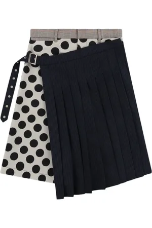 Charles Jeffrey Loverboy Polka dot pleated skort