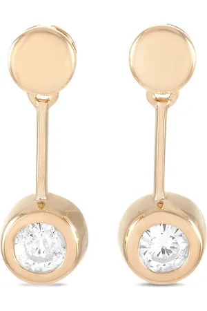 LB Exclusive 14K yellow diamond earrings