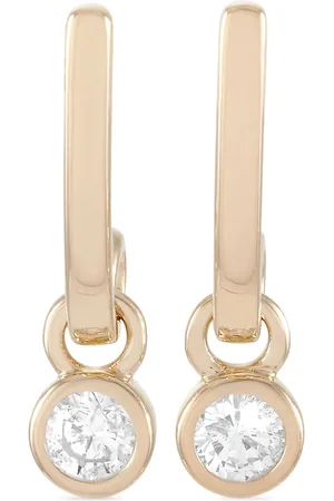 LB Exclusive 14kt yellow diamond earrings