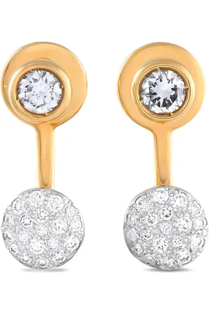Pomellato 18K rose Sabbia diamond earrings
