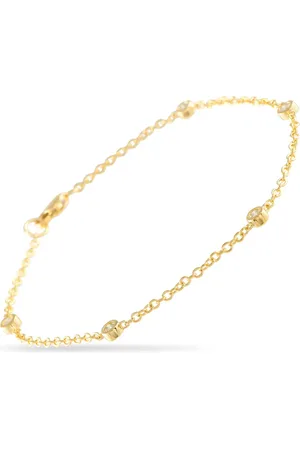 LB Exclusive 14K yellow diamond bracelet
