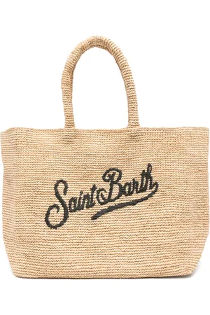 MC2 SAINT BARTH Raffia tote bag