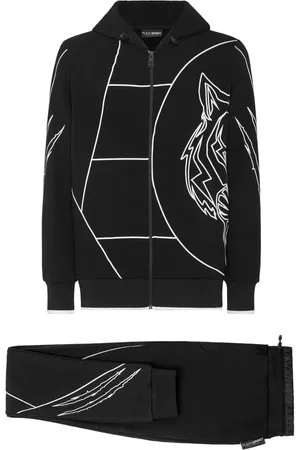 Philipp Plein Graphic-print hooded tracksuit