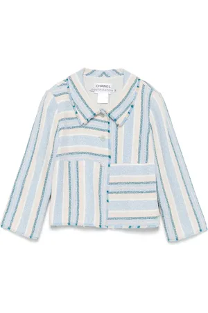 CHANEL 2000s striped jacket