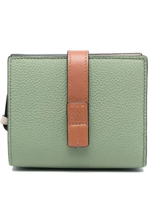 Loewe Trifold-grained-leather wallet