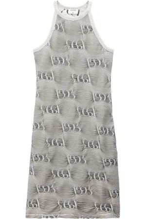 Filippa K Patterned-jacquard tank minidress