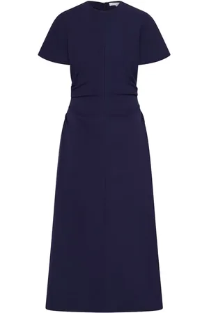 RACHEL GILBERT Orion pleated detail midi dress