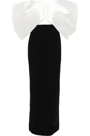 Solace Filippa off-shoulder gown