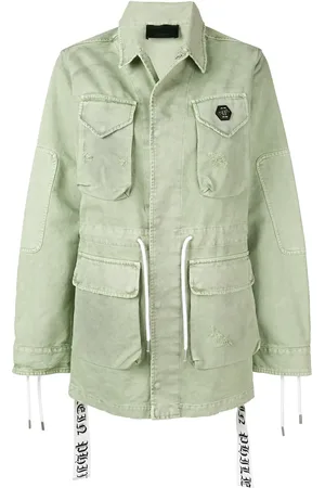 Philipp Plein Multi-patch pocket jacket