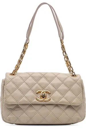 CHANEL 2011 Quilted Calfskin Ultimate Stitch Retro Chain Flap shoulder bag