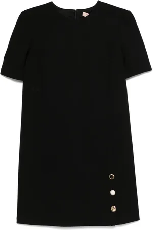 Twin-Set Jewel-buttons mini dress