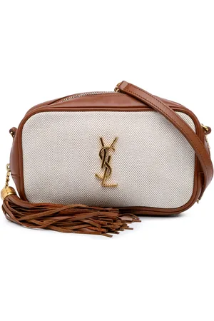 Saint Laurent 2019 Mini Canvas Monogram Lou Camera Bag crossbody bag