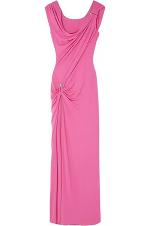 VERSACE Safety Pin evening gown