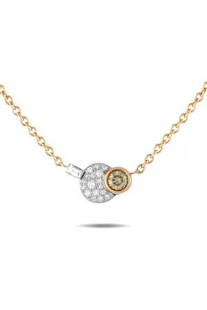 Pomellato 18K rose gold Sabbia diamonds necklace