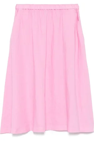 Aspesi Linen midi skirt