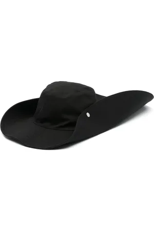The Attico Logo-embroidered sun hat