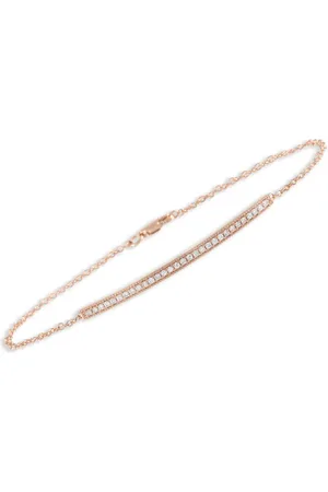 LB Exclusive 14K rose gold diamond bracelet
