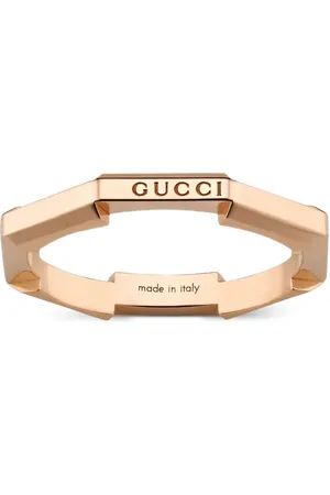 Gucci 18K rose Link To Love ring