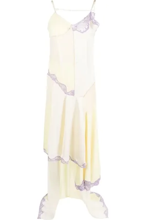 Sportmax Lace-detail draped dress