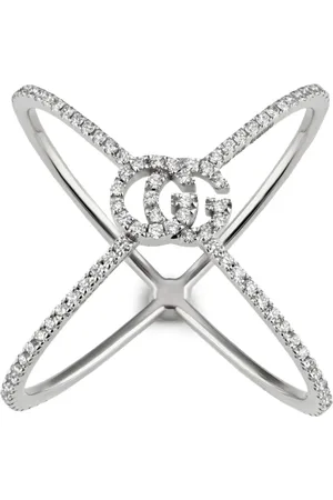 Gucci 18K white gold Running ring