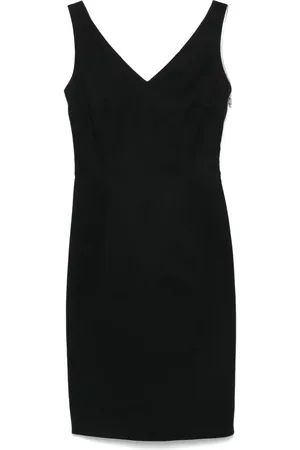Dior 2010s zip-detail midi dress