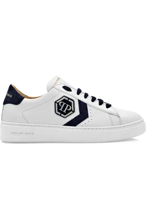 Philipp Plein Lo-Top leather sneakers