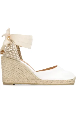 Castaner Carina cotton wedge espadrilles