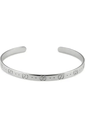 Gucci 18kt white gold Icon bangle