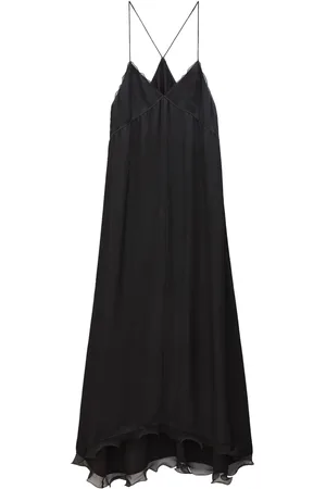 Filippa K Ruffled seersucker maxi dress