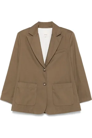 Emporio Armani Gabardine-weave blazer