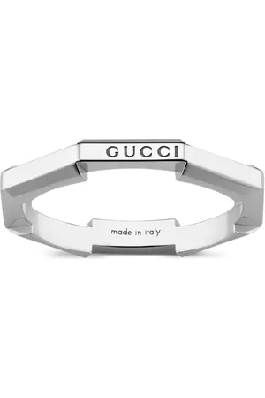 Gucci 18K white gold Link To Love ring