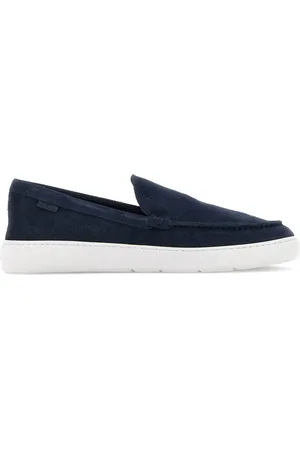 Hogan Almond-toe leather loafers