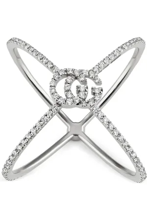 Gucci 18K white gold Running ring