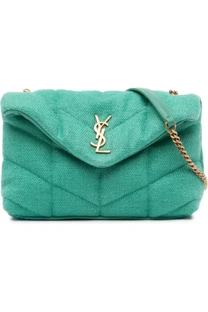 Saint Laurent 2021 Toy Canvas Loulou Puffer crossbody bag