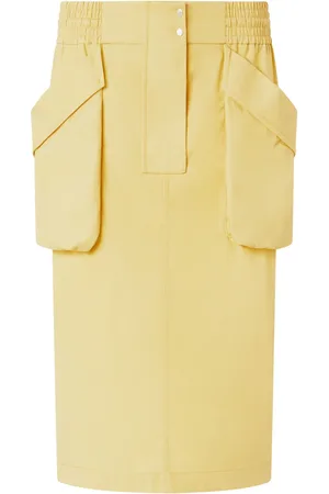 Pinko Cotton midi skirt