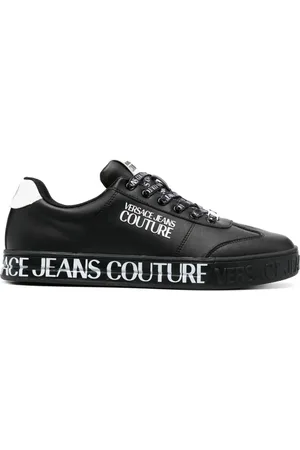 VERSACE Logo-print low-top sneakers