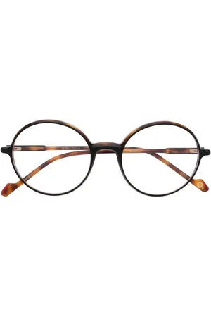 Etnia Barcelona Round-frame tortoiseshell glasses