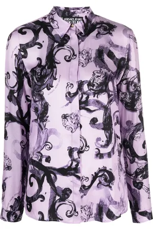 VERSACE Filigree-print shirt