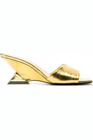The Attico Cheope 70mm leather mules