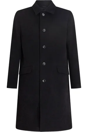Etro Textured-finish button-down coat
