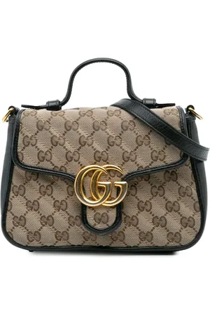 Gucci 2016-2024 GG Marmont Matelasse Canvas Top Handle Bag satchel