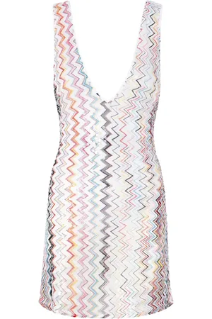 Missoni Zigzag-pattern mini dress