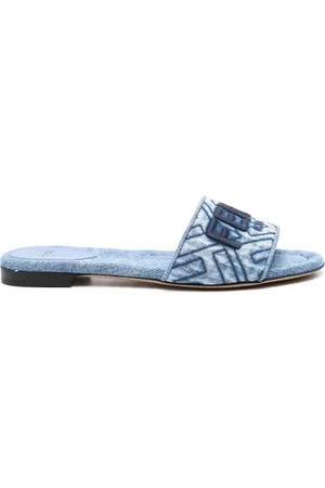 Fendi Signature flat slides