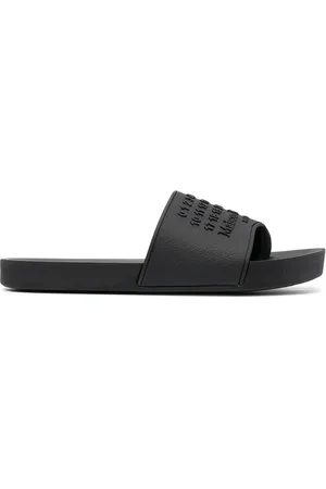 Maison Margiela Tabi logo-embossed slides