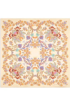 Etro Printed silk scarf